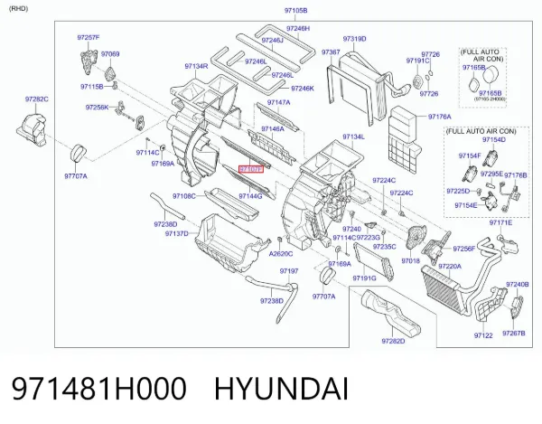  971481H000 Hyundai/Kia