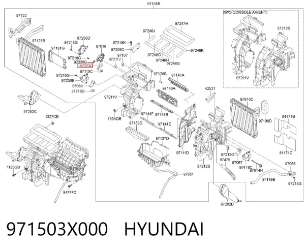  971503X000 Hyundai/Kia