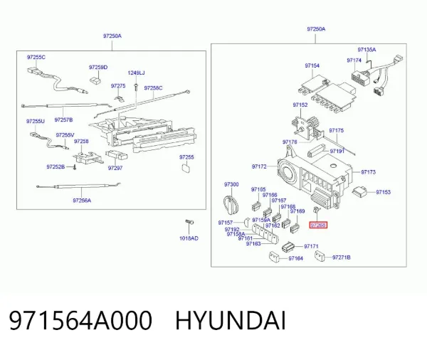  971564A000 Hyundai/Kia