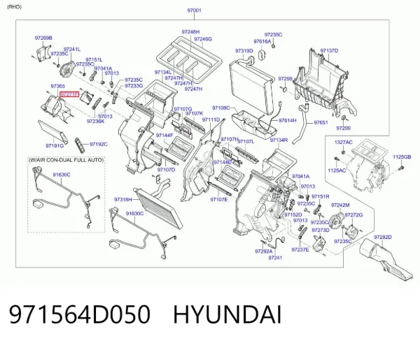  971564D050 Hyundai/Kia
