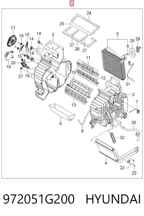  972051G200 Hyundai/Kia
