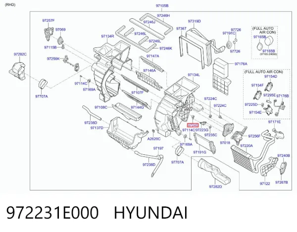  972231E000 Hyundai/Kia