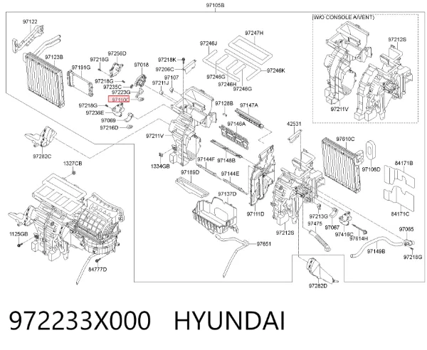  972233X000 Hyundai/Kia