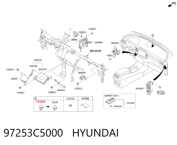  97253C5000 Hyundai/Kia