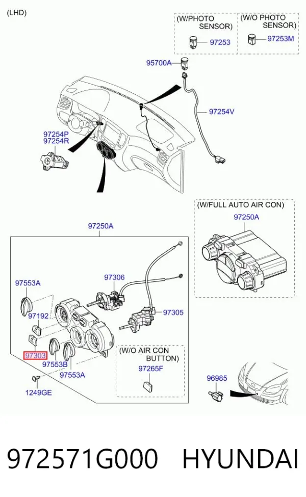  972571G000 Hyundai/Kia