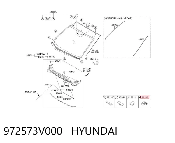 Датчик включения света 972573V000 Hyundai/Kia