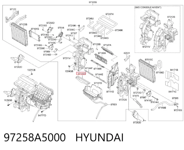  97258A5000 Hyundai/Kia