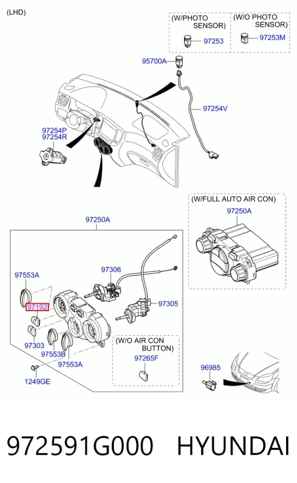  972591G000 Hyundai/Kia