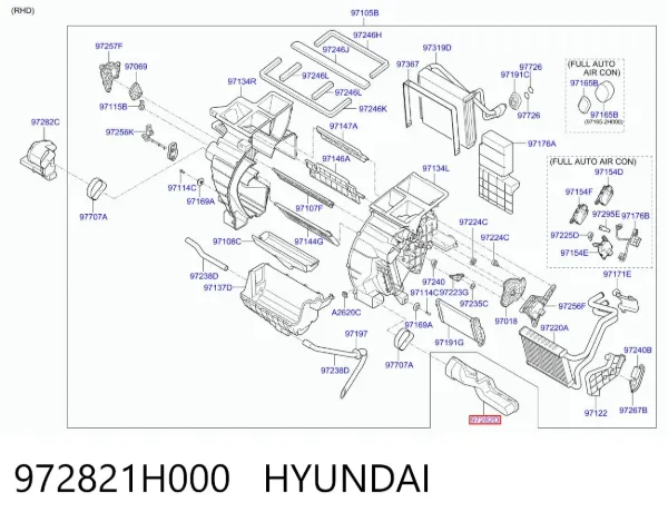  972821H000 Hyundai/Kia