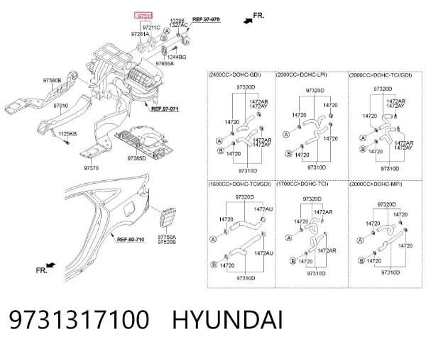  9731317100 Hyundai/Kia