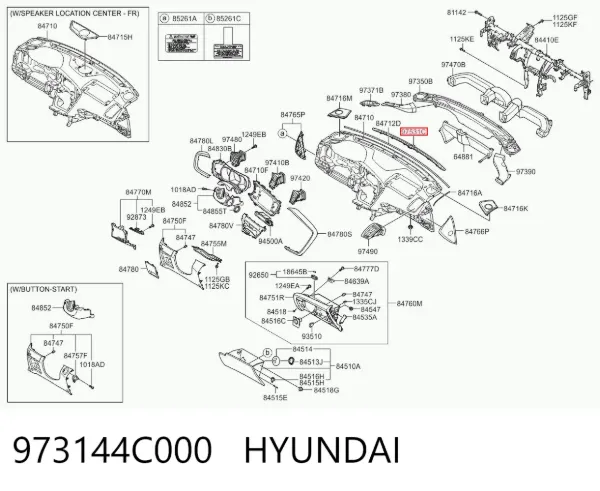  973144C000 Hyundai/Kia