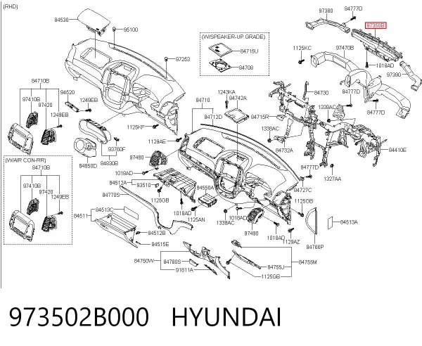  973502B000 Hyundai/Kia