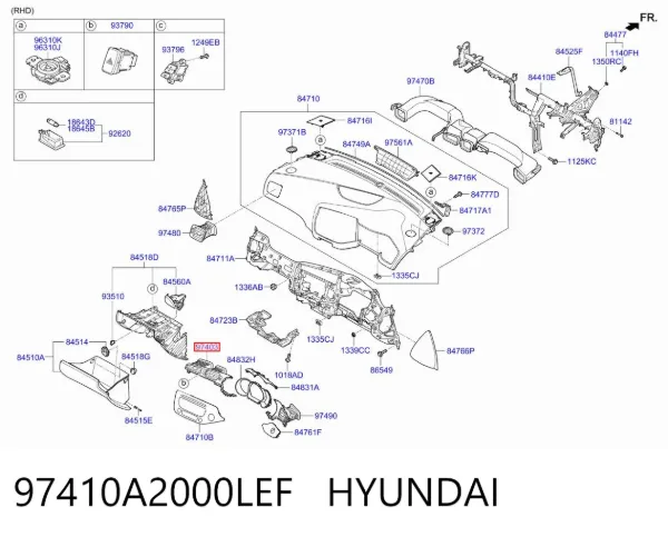  97410A2000LEF Hyundai/Kia
