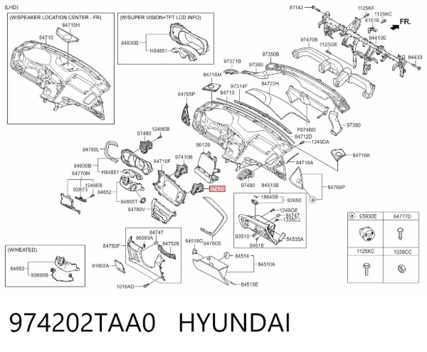  974202TAA0 Hyundai/Kia