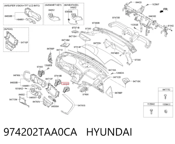  974202TAA0CA Hyundai/Kia