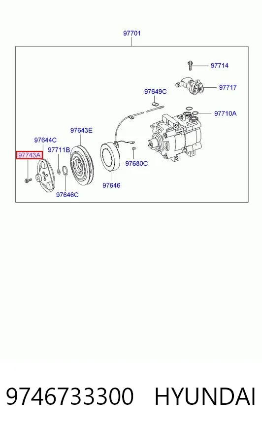  9746733300 Hyundai/Kia