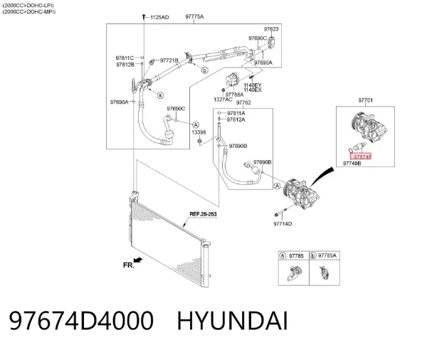  97674D4000 Hyundai/Kia