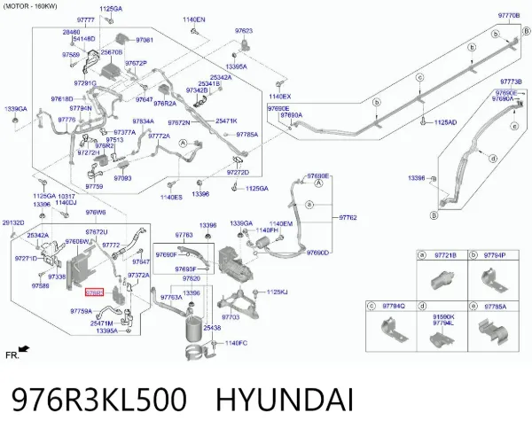  976R3KL500 Hyundai/Kia