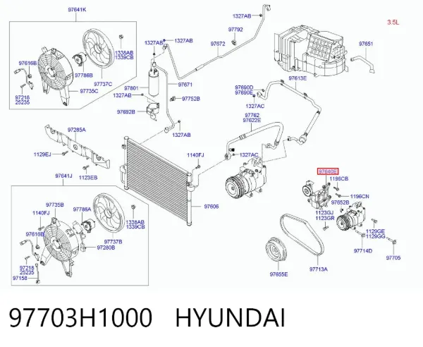  97703H1000 Hyundai/Kia