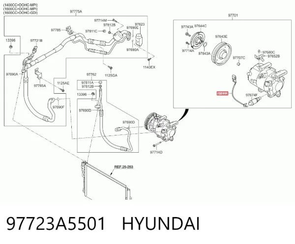  97723A5501 Hyundai/Kia