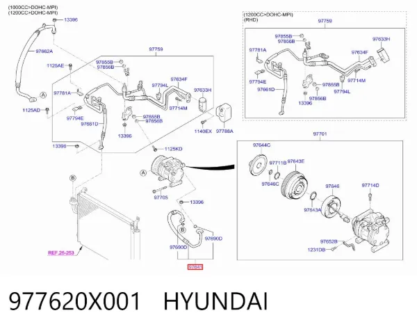  977620X001 Hyundai/Kia