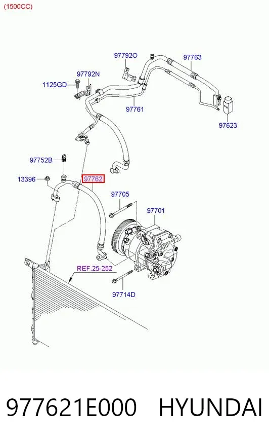  977621E000 Hyundai/Kia