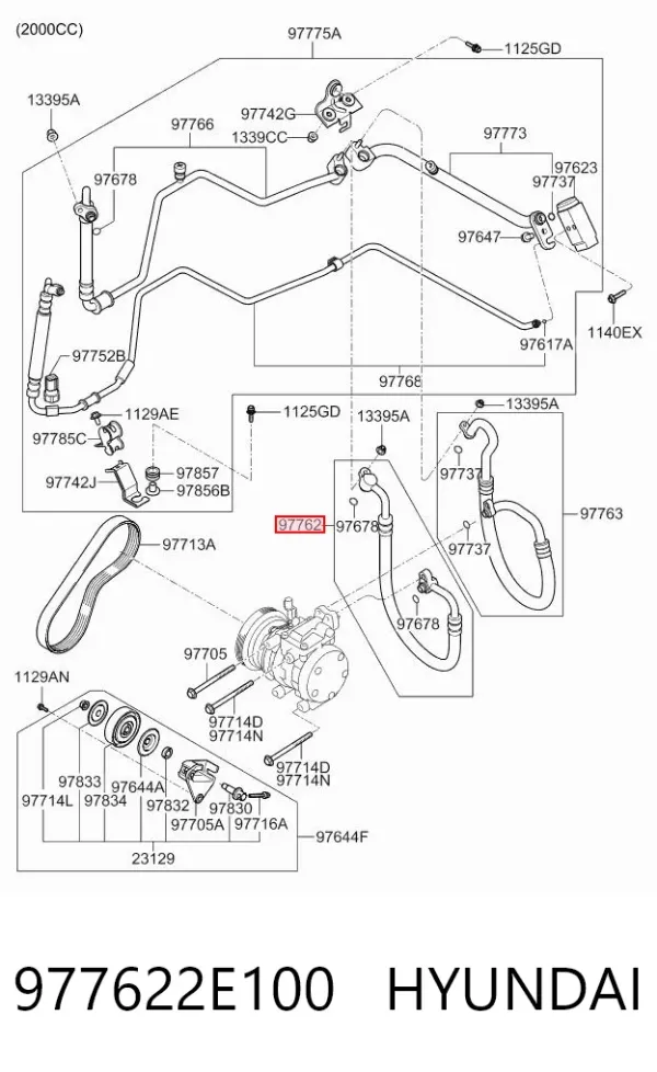  977622E100 Hyundai/Kia