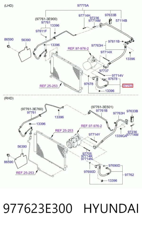  977623E300 Hyundai/Kia