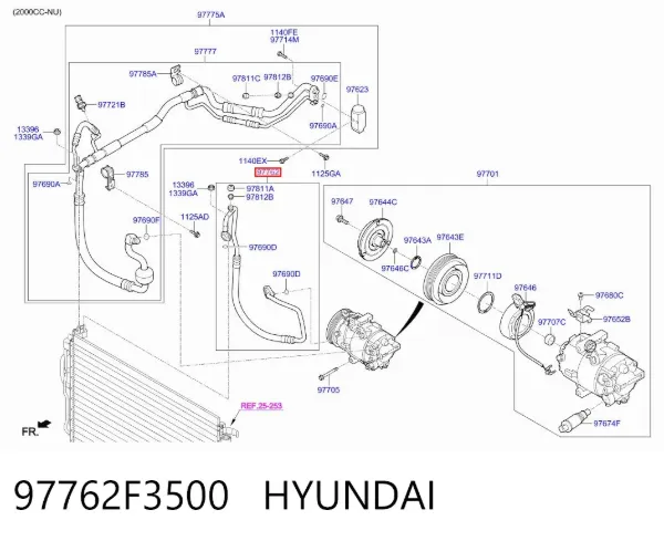  97762F3500 Hyundai/Kia