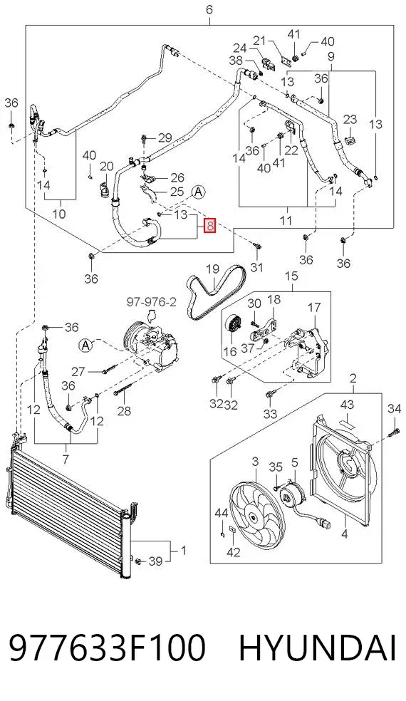  977633F100 Hyundai/Kia