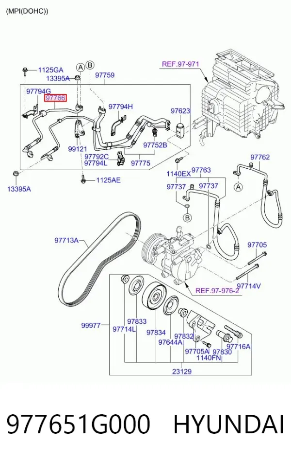  977651G000 Hyundai/Kia