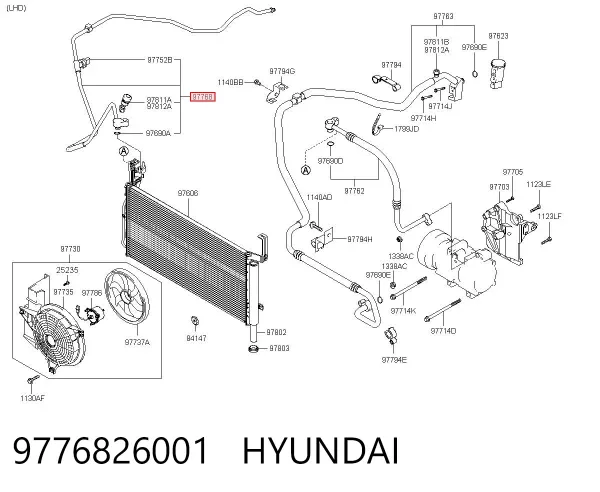  9776826001 Hyundai/Kia