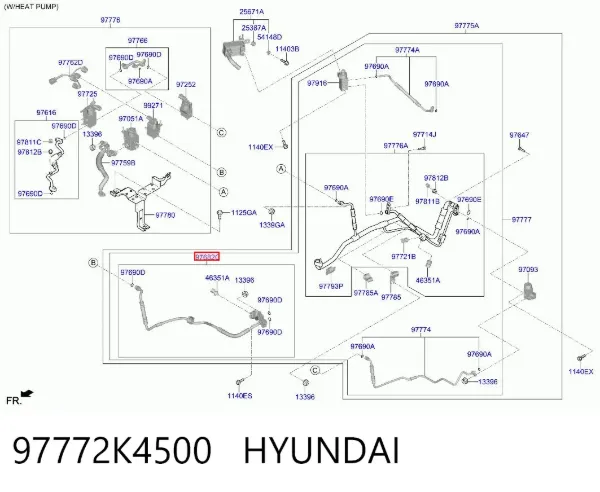  97772K4500 Hyundai/Kia