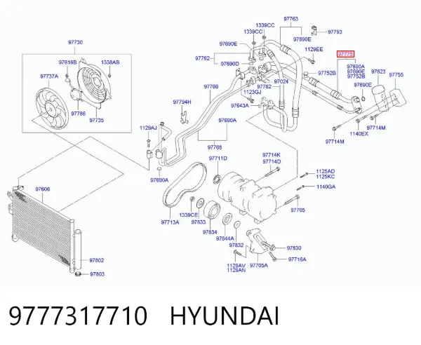  9777317710 Hyundai/Kia