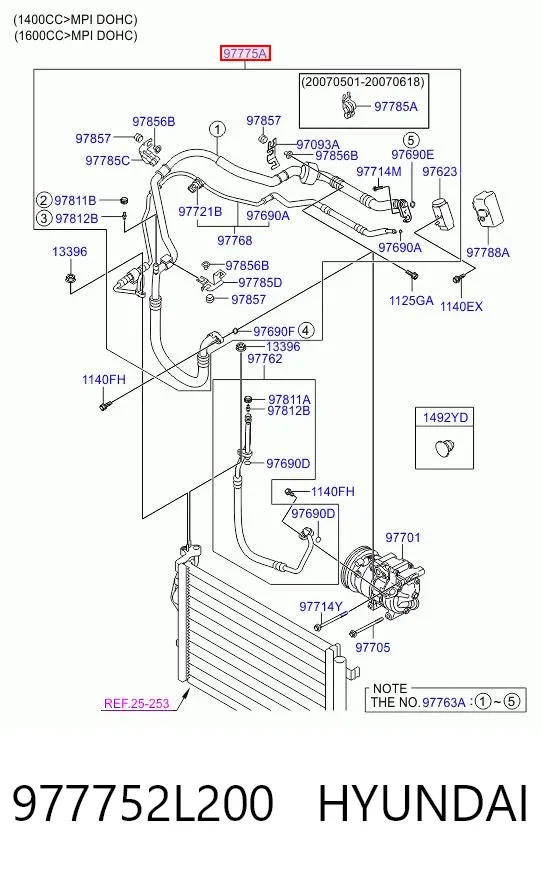  977752L200 Hyundai/Kia