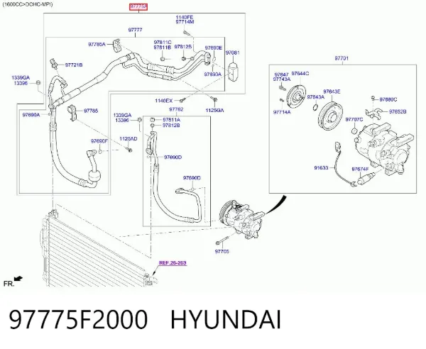  97775F2000 Hyundai/Kia