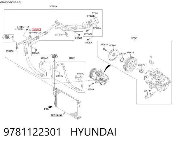 9781122301 Hyundai/Kia