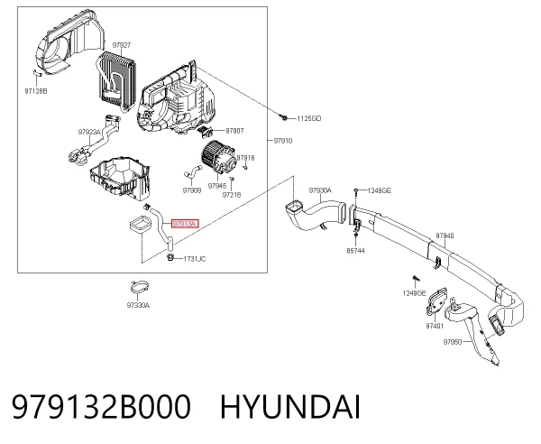  979132B000 Hyundai/Kia