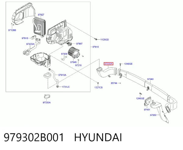  979302B001 Hyundai/Kia