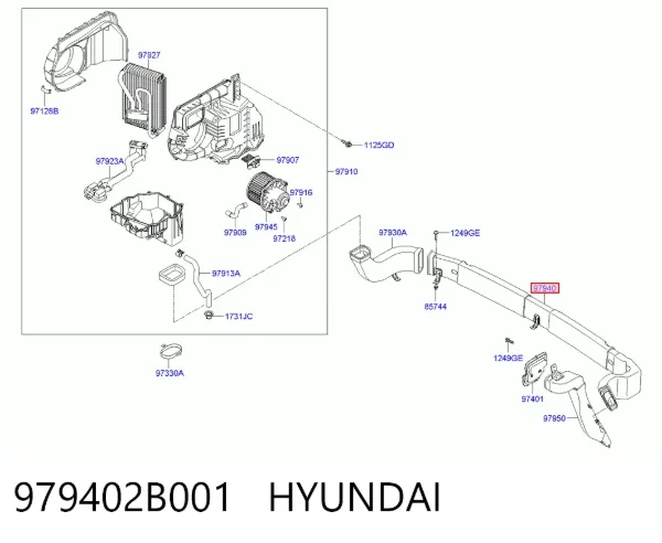  979402B001 Hyundai/Kia