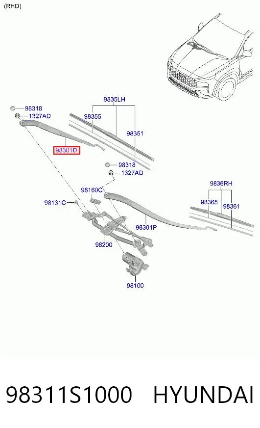  98311S1000 Hyundai/Kia