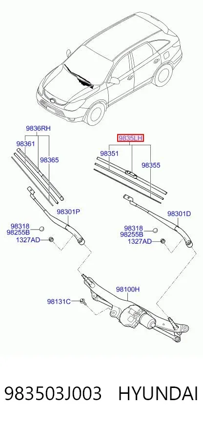  983503J003 Hyundai/Kia