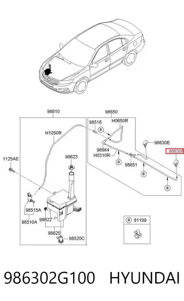  986302G100 Hyundai/Kia