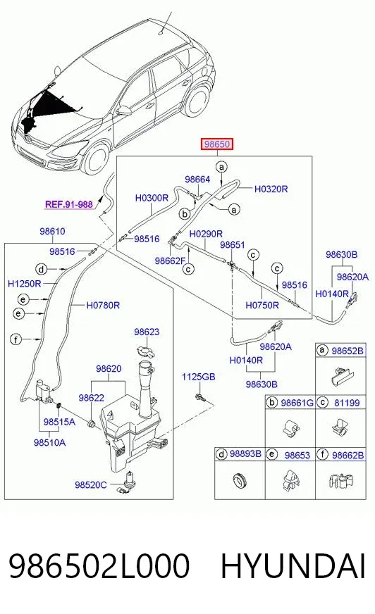  986502L000 Hyundai/Kia