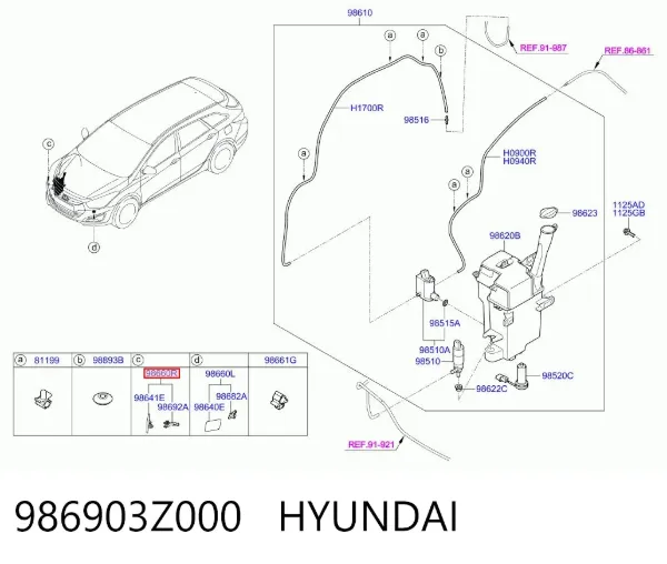  986903Z000 Hyundai/Kia
