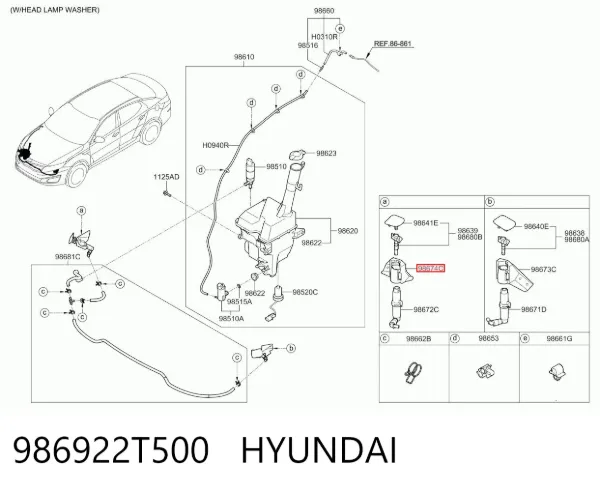  986922T500 Hyundai/Kia