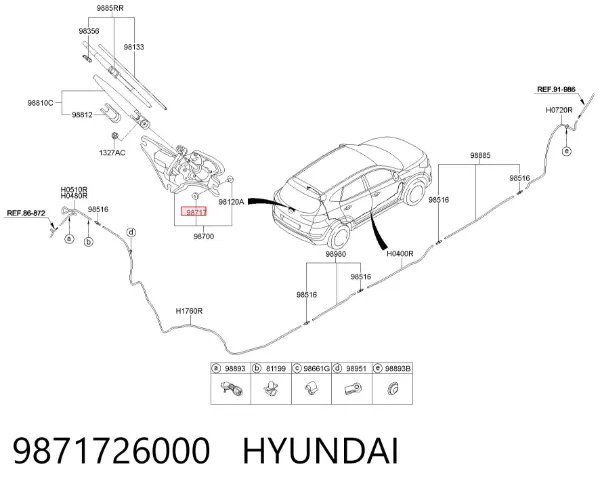  9871726000 Hyundai/Kia