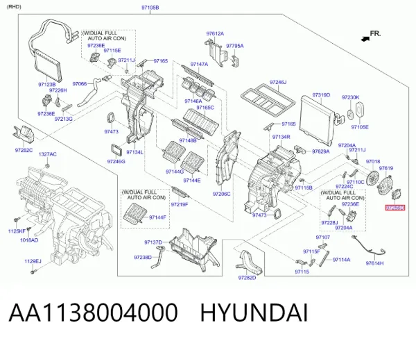  AA1138004000 Hyundai/Kia