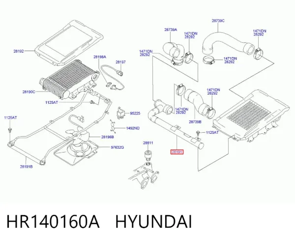  HR140160A Hyundai/Kia