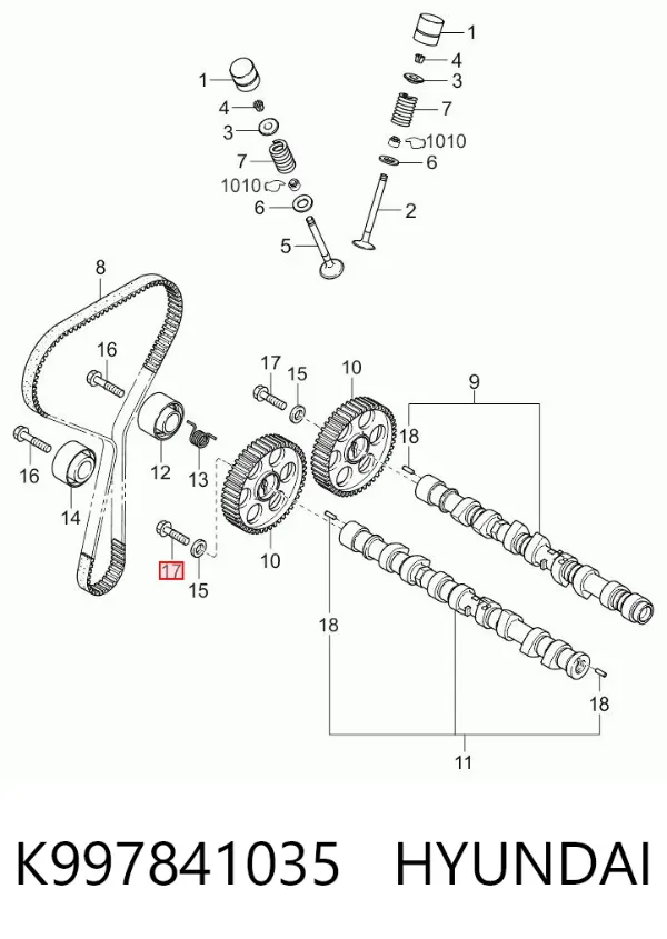  K997841035 Hyundai/Kia